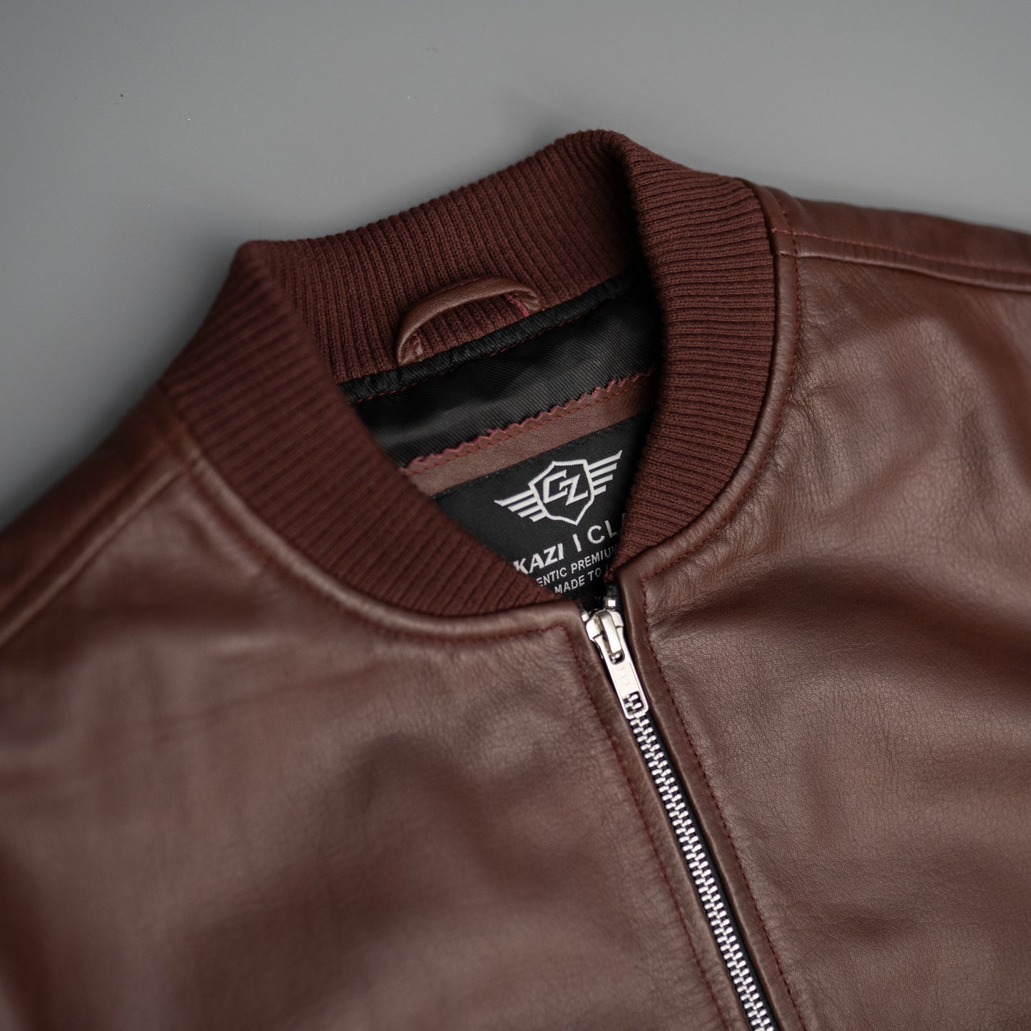 Victory Bomber Jacket - Burgundy