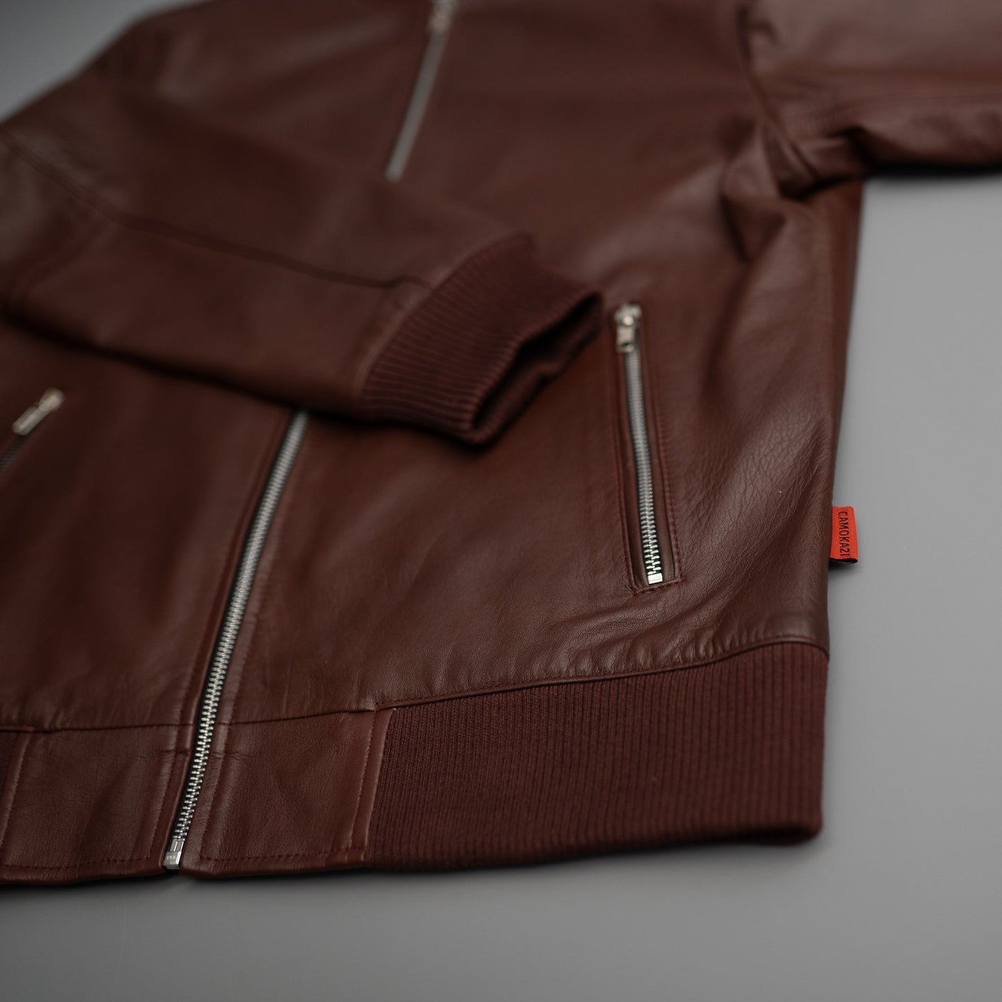 Victory Bomber Jacket - Burgundy