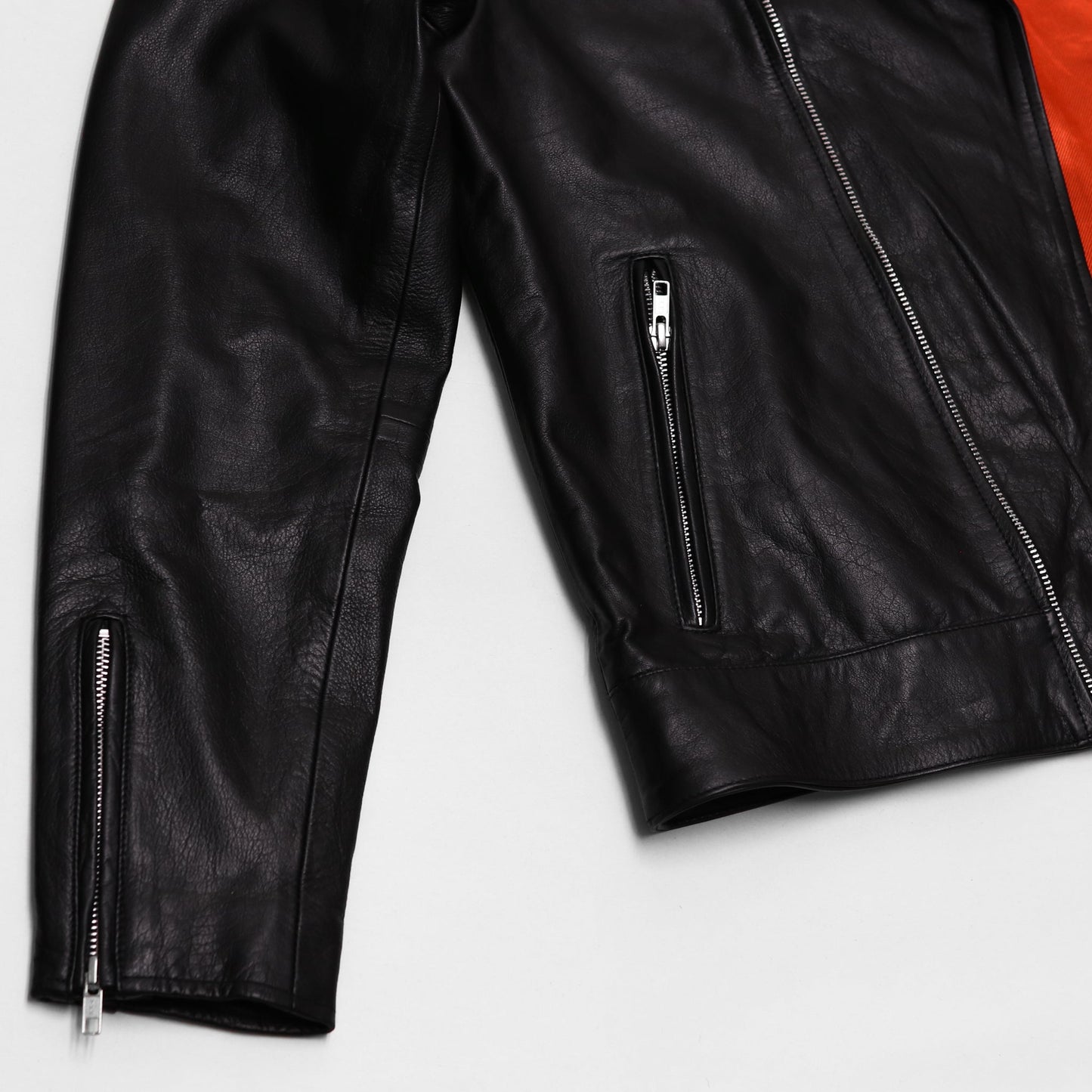 Vantage Classic Leather Biker Jacket