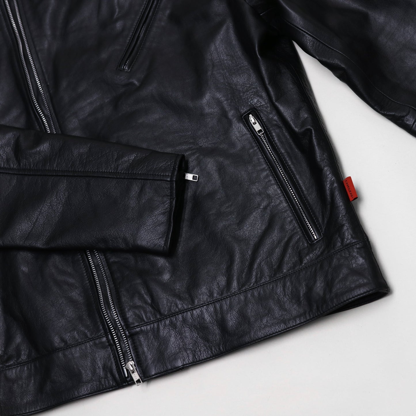 Vantage Classic Leather Biker Jacket