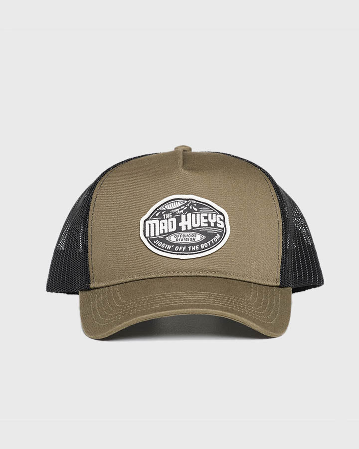 JIGGIN IT | TWILL TRUCKER - OLIVE