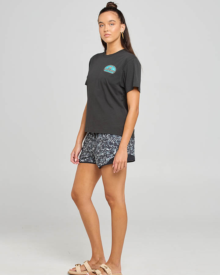 WALK ON THE WILD SIDE | WOMENS SS TEE - VINTAGE BLACK