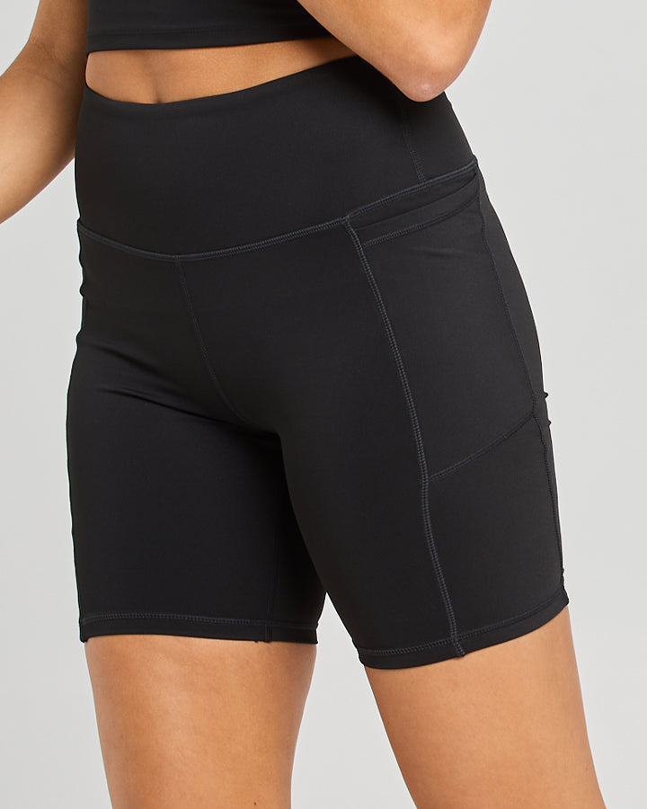 SIGNAL | WOMENS ACTIVE SHORT TIGHTS - BLACK