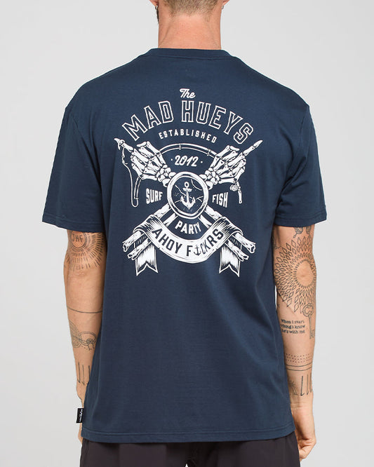 GET BENT | SS TEE - NAVY