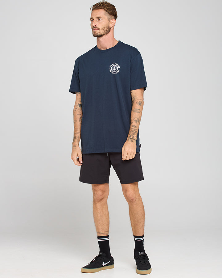 GET BENT | SS TEE - NAVY