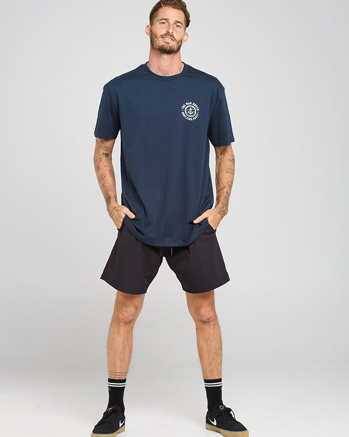 GET BENT | SS TEE - NAVY