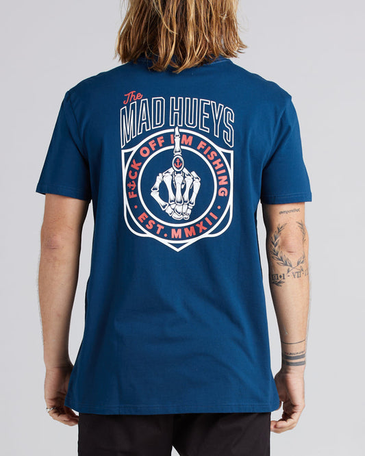 IM STILL FISHING | SS TEE - NAVY