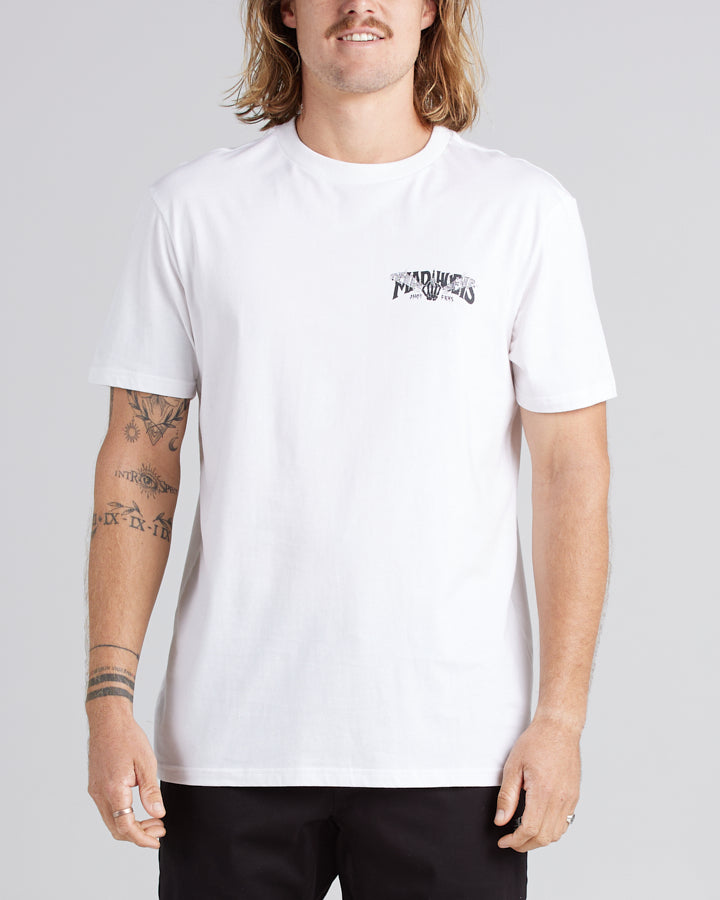 BONES AHOY | SS TEE - WHITE