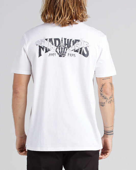 BONES AHOY | SS TEE - WHITE