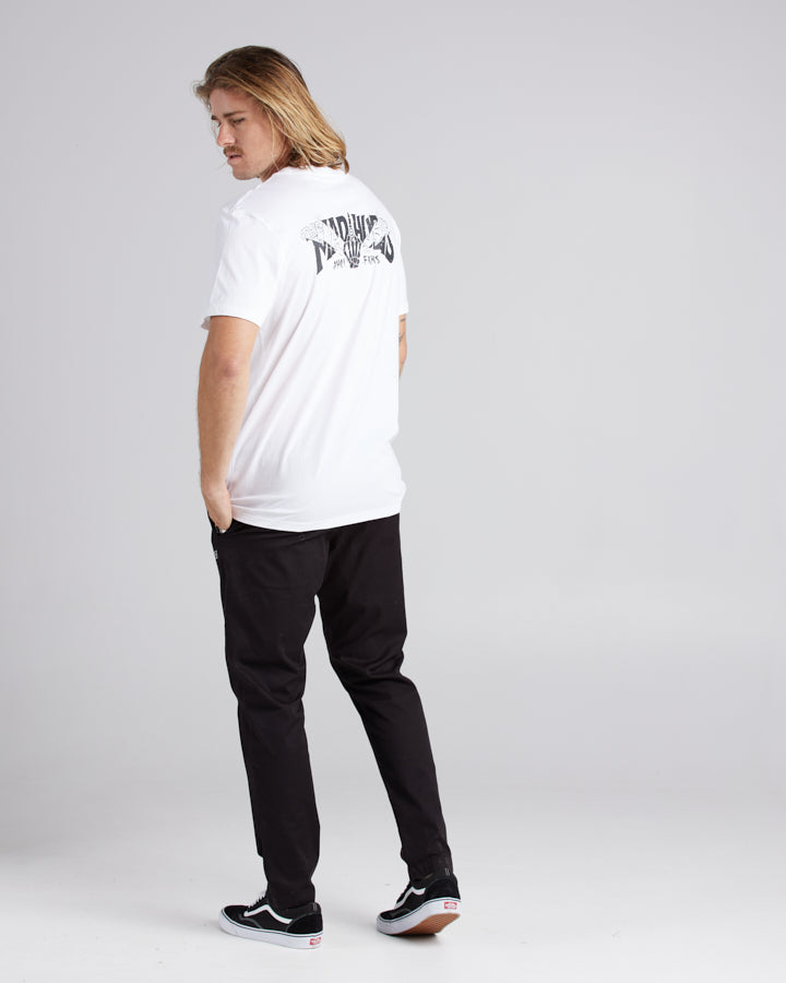 BONES AHOY | SS TEE - WHITE