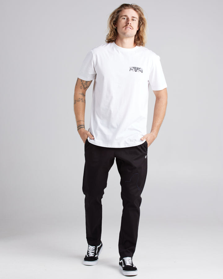 BONES AHOY | SS TEE - WHITE