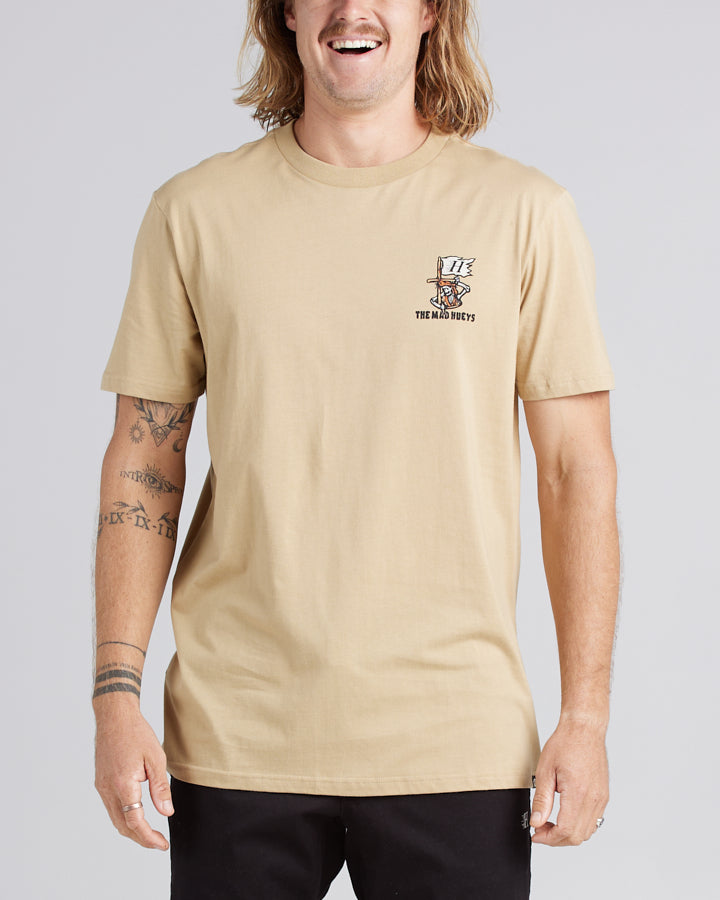 CAPTAIN HUEY | SS TEE - TAN