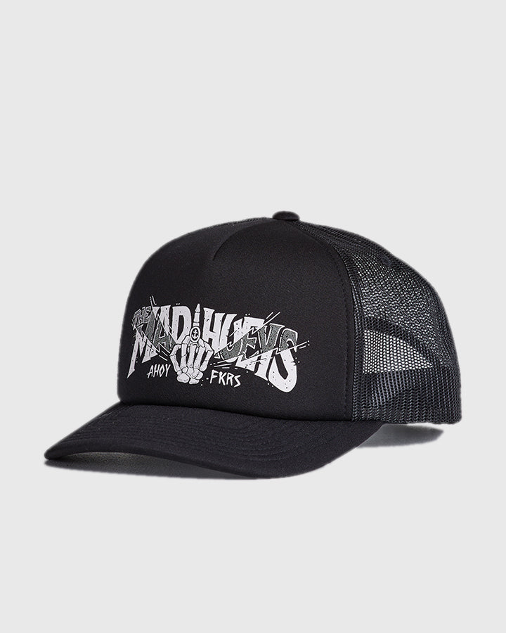 BONES AHOY | FOAM TRUCKER - BLACK