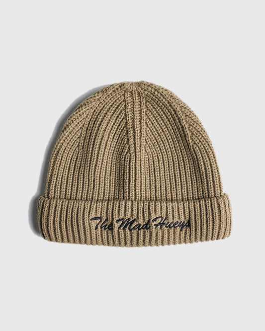 CALM DOWN | ROLL UP WARFIE BEANIE - KHAKI