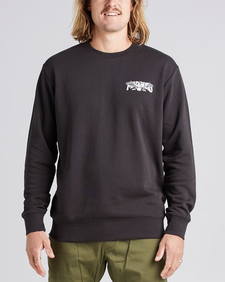 BONES AHOY | CREW - VINTAGE BLACK