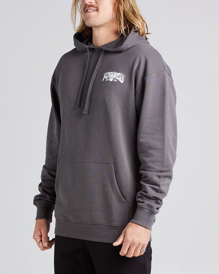 BONES AHOY | PULLOVER - CHARCOAL