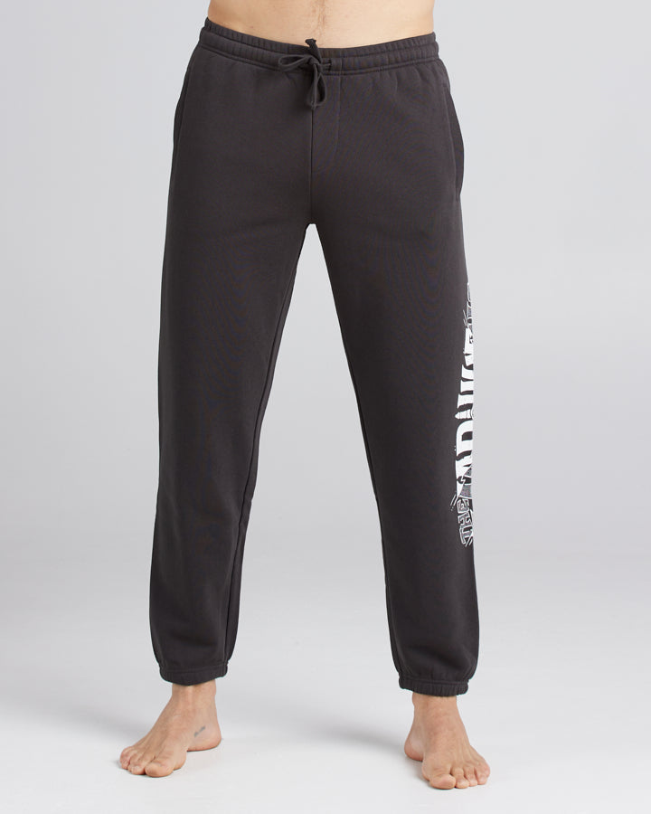 BONES AHOY | RELAXED TRACKPANT - VINTAGE BLACK