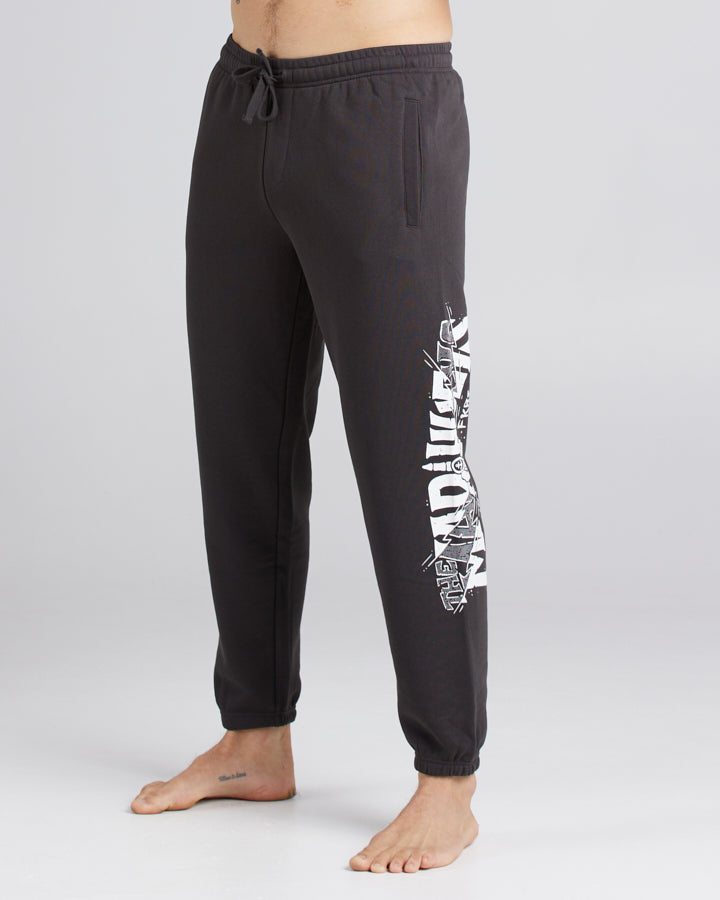 BONES AHOY | RELAXED TRACKPANT - VINTAGE BLACK