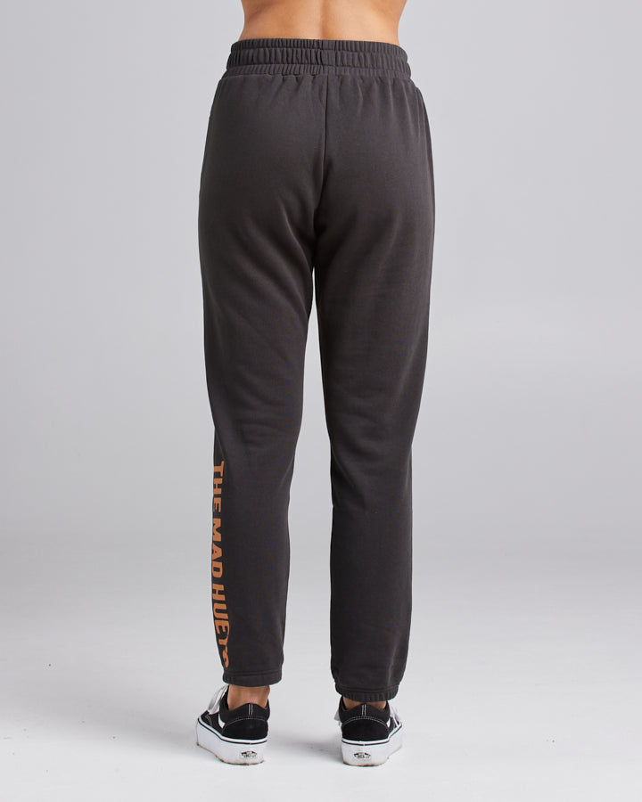 LIVING THE GOOD LIFE | WOMENS TRACKPANT - VINTAGE BLACK