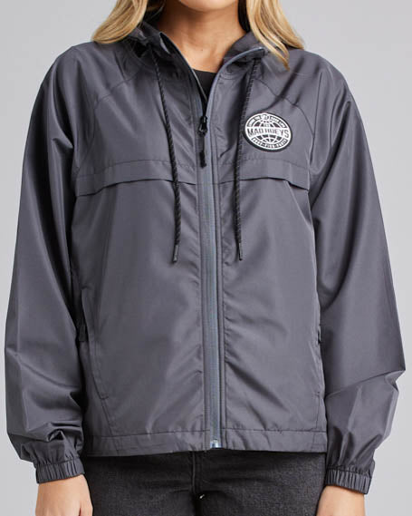 HUEYS GLOBAL | WOMENS SPRAY JACKET - CHARCOAL