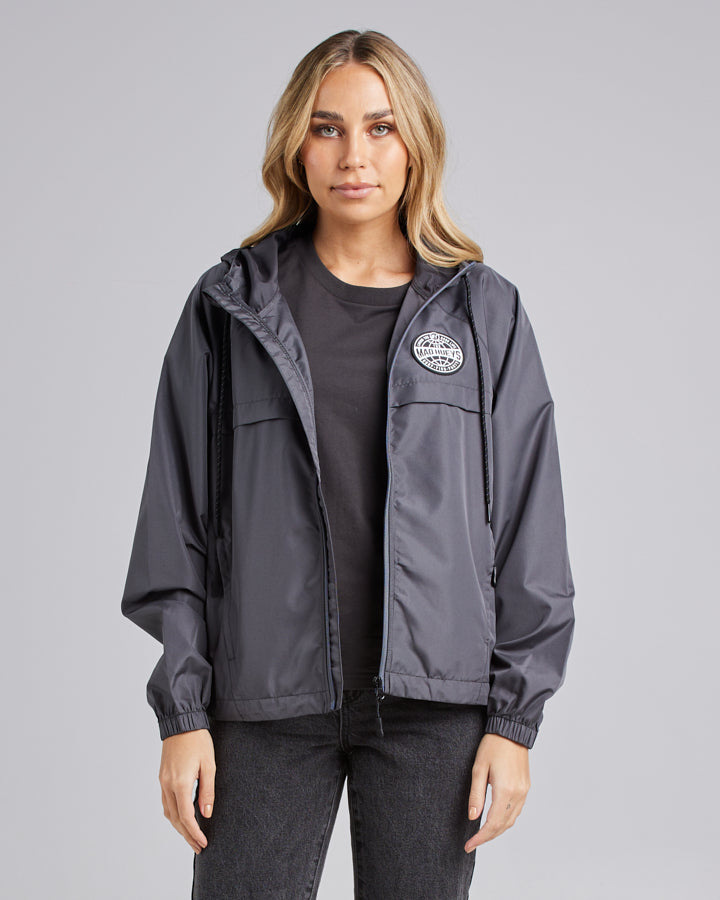 HUEYS GLOBAL | WOMENS SPRAY JACKET - CHARCOAL