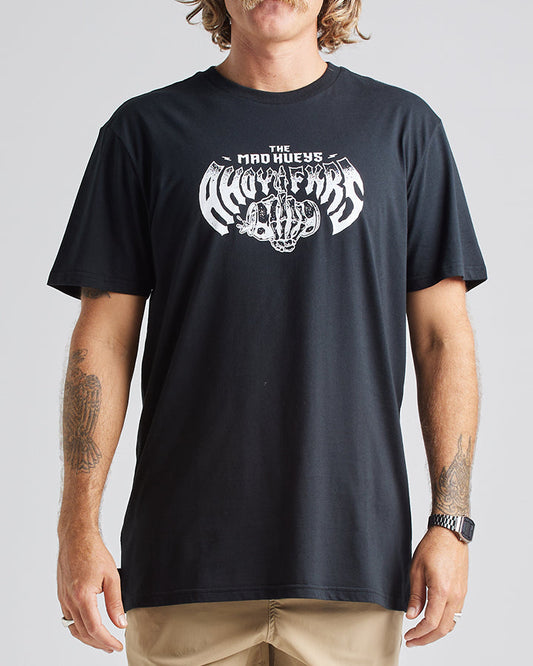 METAL AHOY FKRS | SS TEE - BLACK