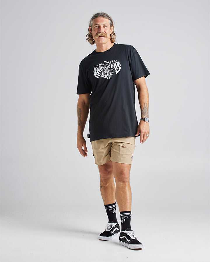 METAL AHOY FKRS | SS TEE - BLACK