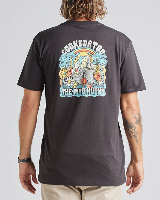 COOKEDATOO | SS TEE - VINTAGE BLACK