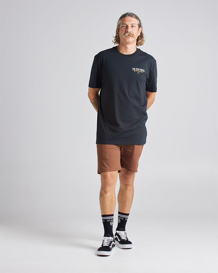 STILL HOOKED FOR LIFE | SS TEE - BLACK