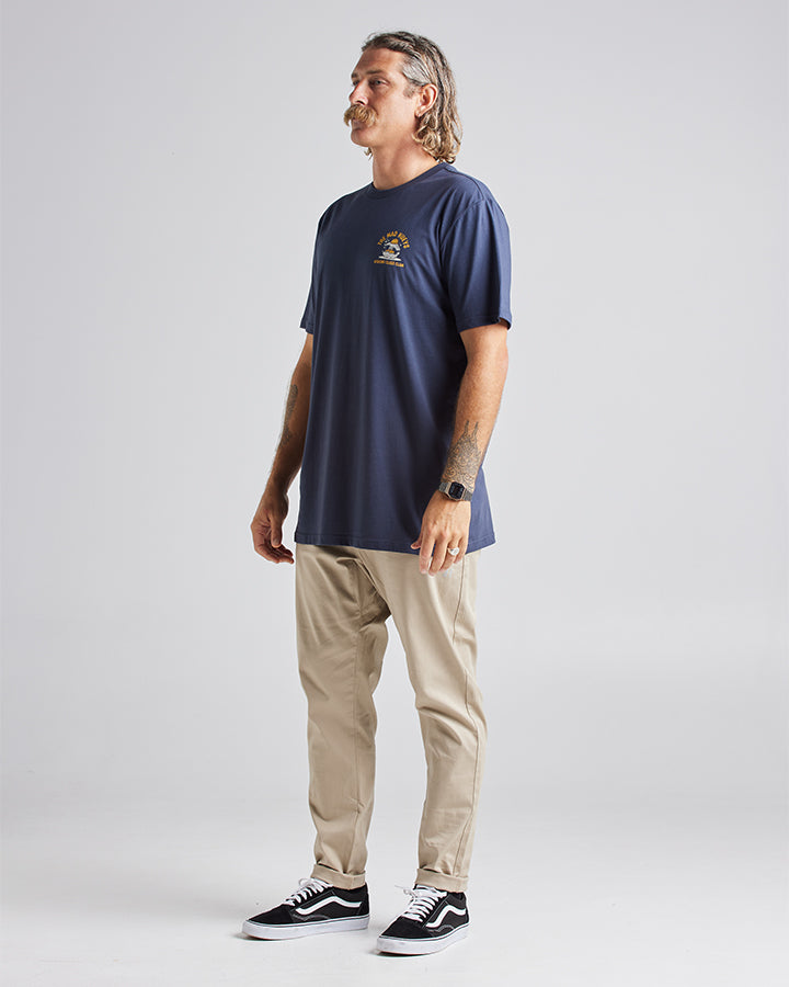 WORKING CLASS CLAM | SS TEE - NAVY