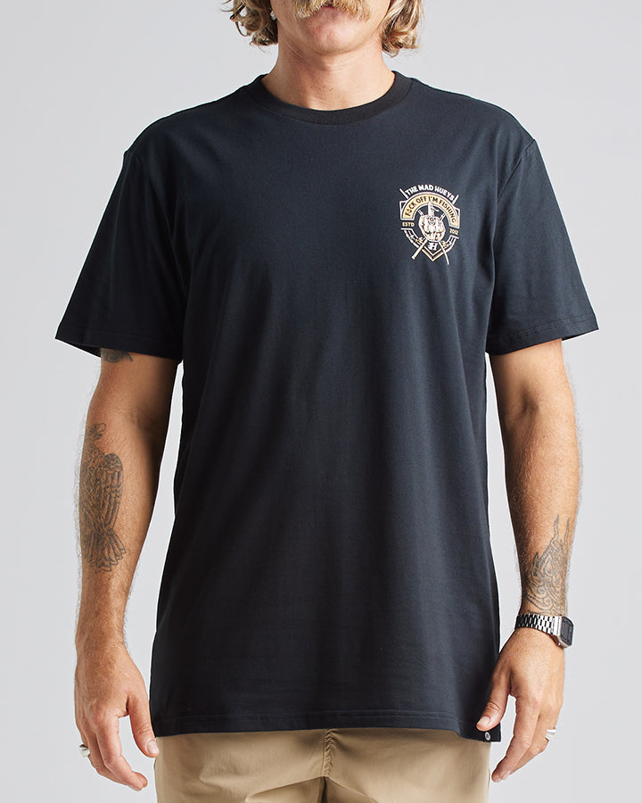 FK OFF IM FISHING | SS TEE - BLACK