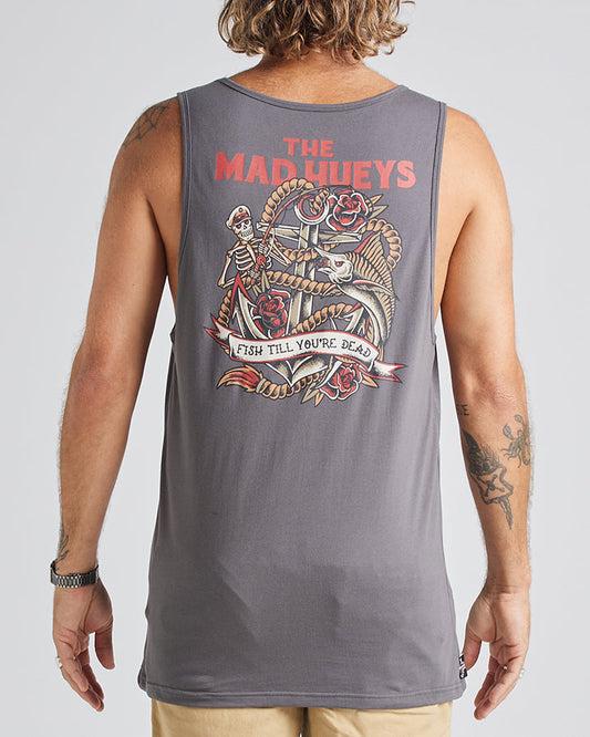 FISH TILL YOURE DEAD | TANK - CHARCOAL