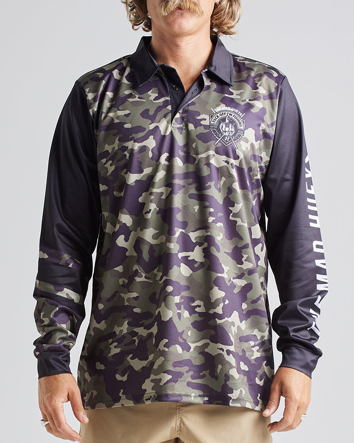 FK OFF IM FISHING | FISHING JERSEY - CAMO