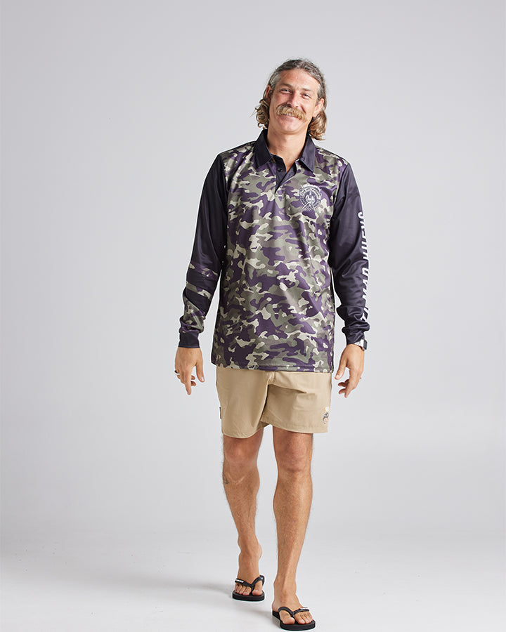 FK OFF IM FISHING | FISHING JERSEY - CAMO