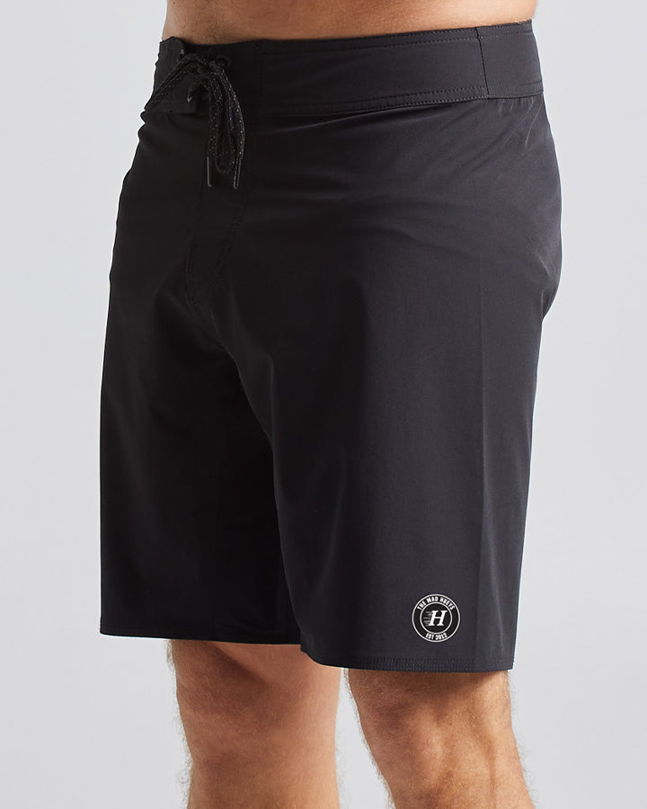 HUEYS LIFE | BOARDSHORT 19" - BLACK