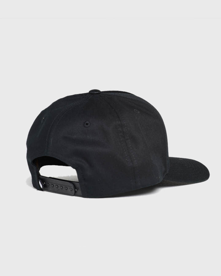 ANCHORAGE | TWILL SNAPBACK - BLACK