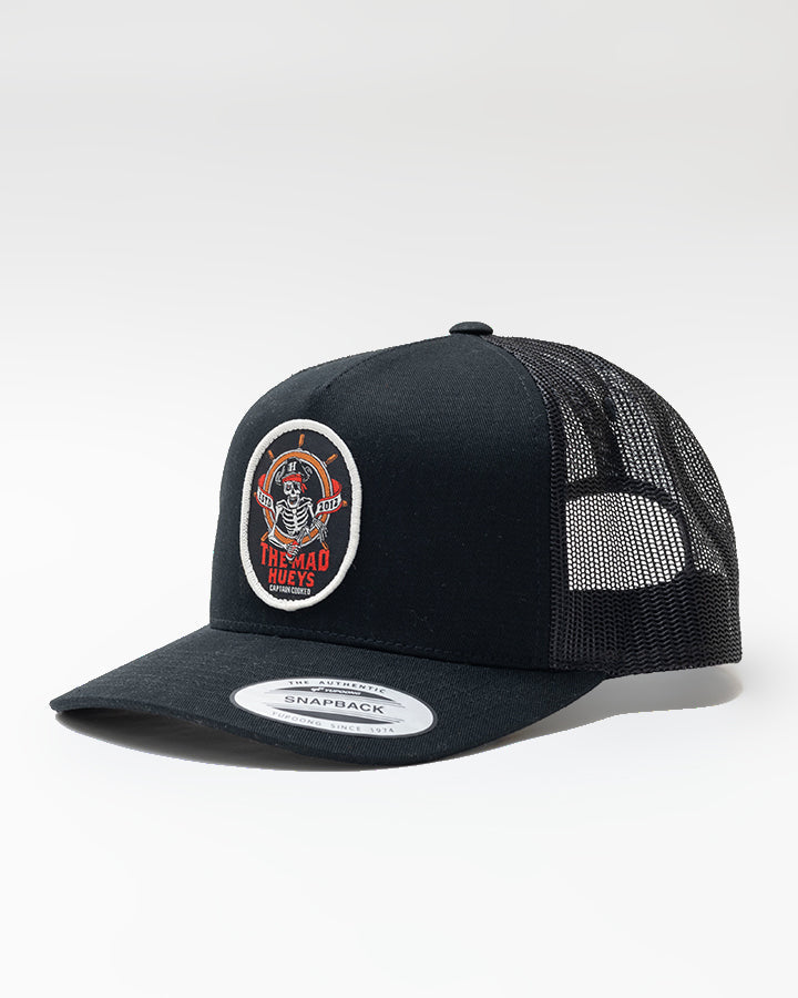 CAPTAIN COOKED | TWILL TRUCKER - BLACK