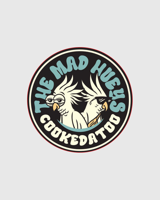 COOKEDATOO | STICKER - BLACK