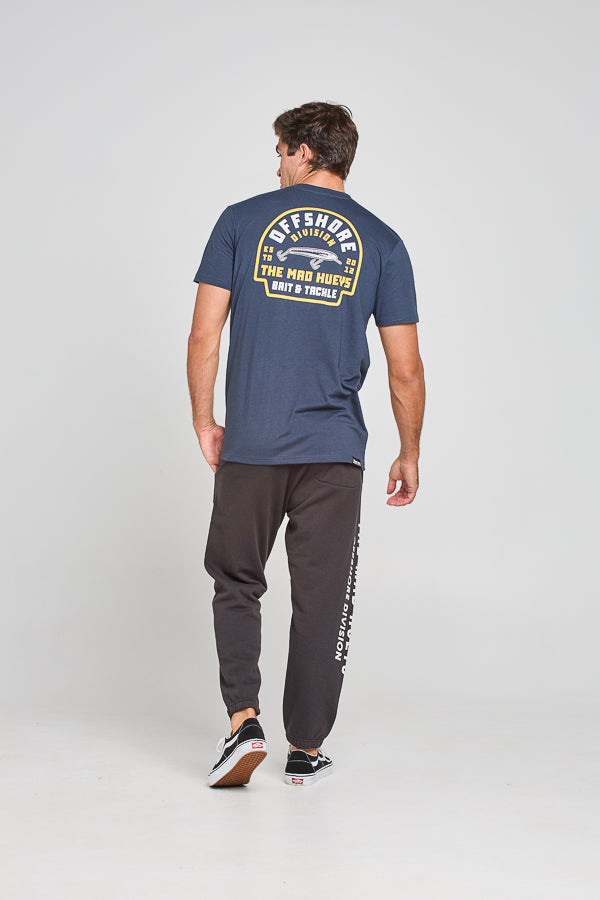 BAIT AND TACKLE | UPF 30+ SS TEE - NAVY