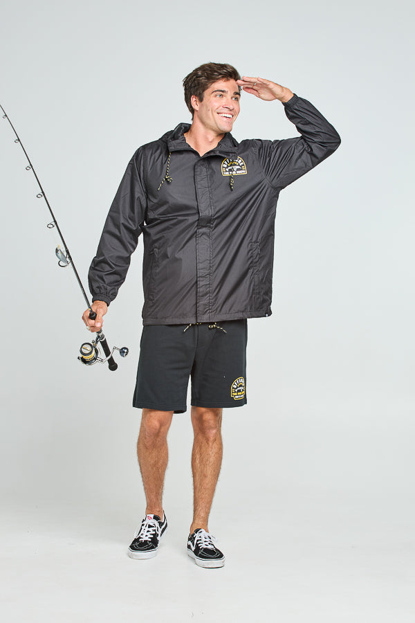 BAIT AND TACKLE | SPRAY JACKET - BLACK