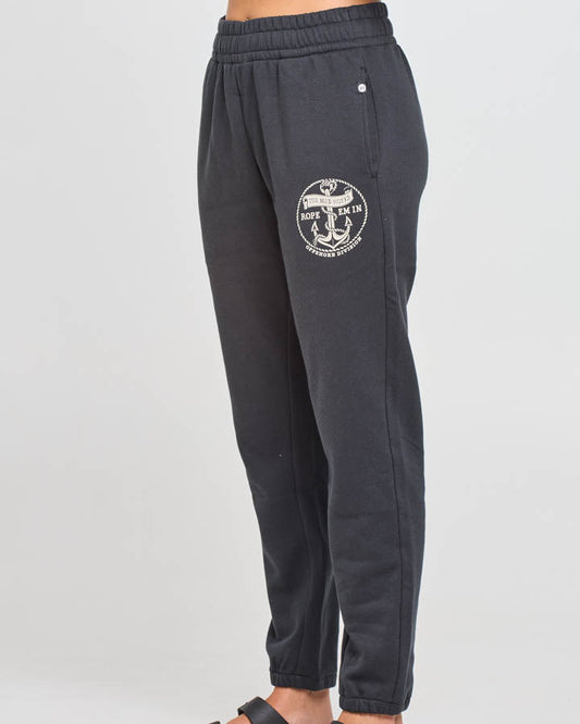 ROPE ANCHOR | WOMENS TRACKPANT - BLACK