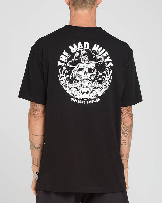 CASTAWAY PIRATE | SS TEE - BLACK