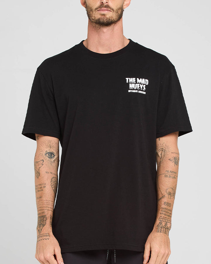 CASTAWAY PIRATE | SS TEE - BLACK