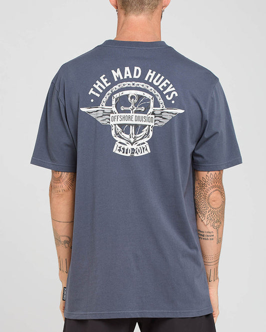 SAILOR ANCHOR | SS TEE - PETROL BLUE