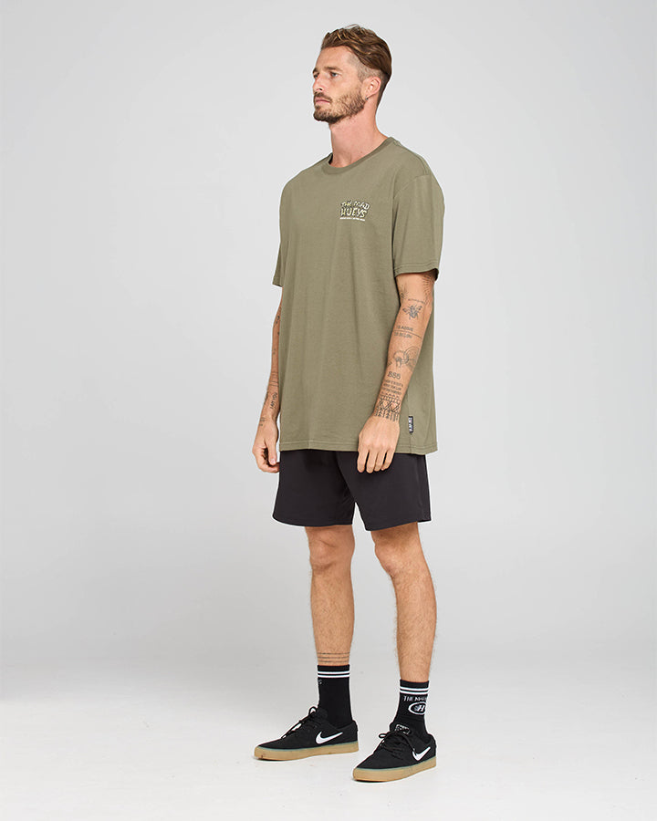 SHIFTING GEARS | SS TEE - OLIVE