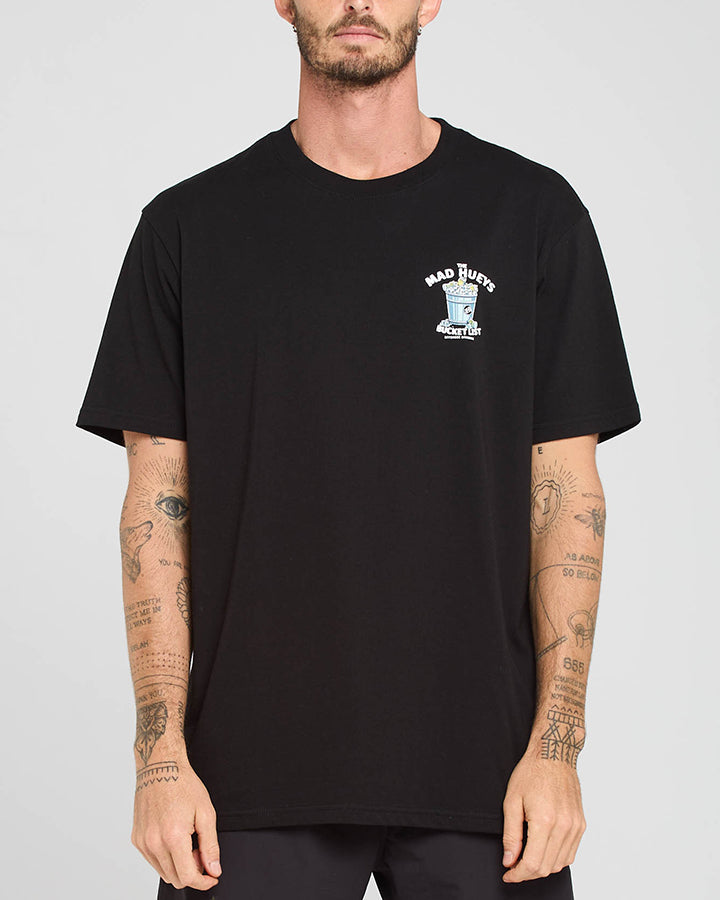 BUCKET LIST | SS TEE - BLACK