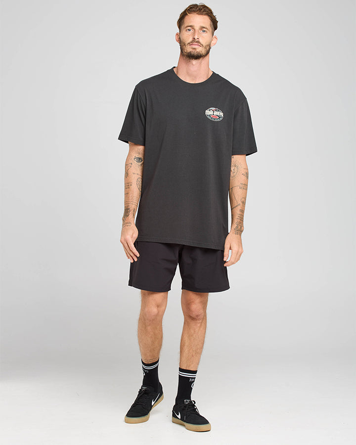 JIGGIN IT | SS TEE - VINTAGE BLACK