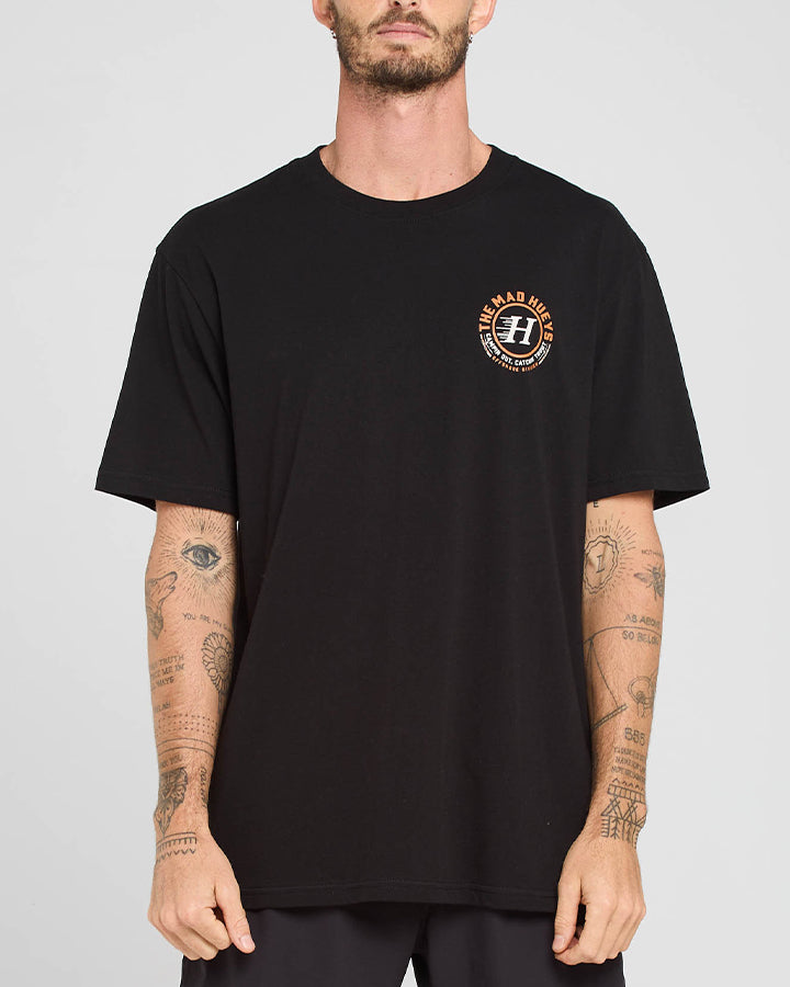 CAMPIN TROUT | SS TEE - BLACK