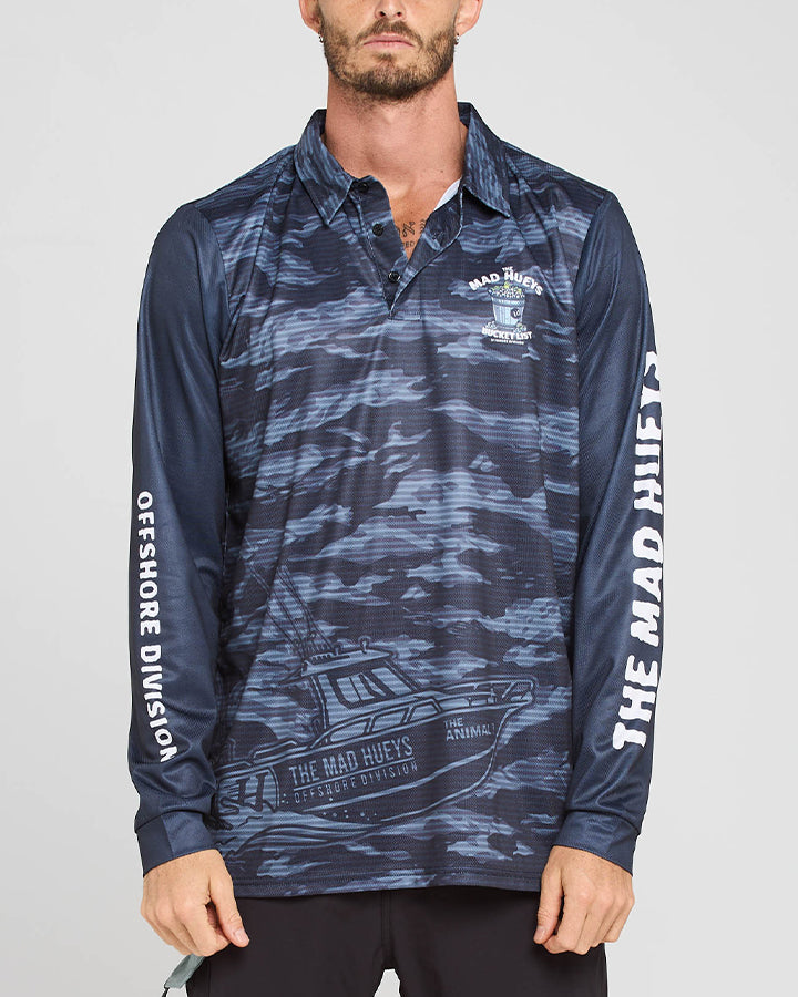 BUCKET LIST | FISHING JERSEY - NAVY