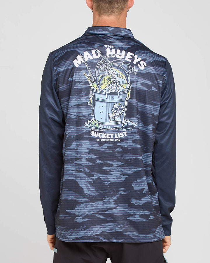 BUCKET LIST | FISHING JERSEY - NAVY